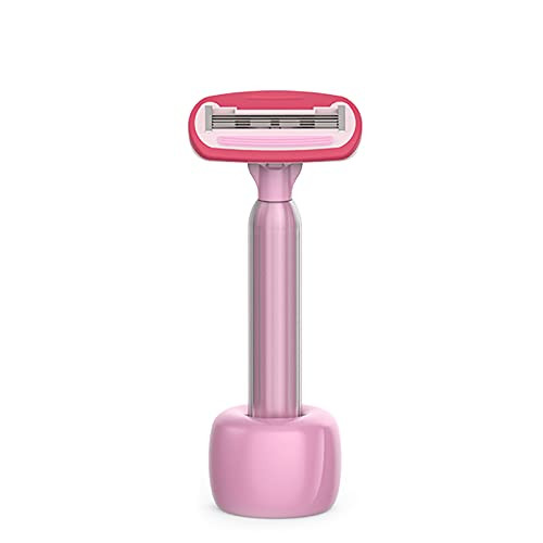 Women Ultra Smooth Razor Womens Razors for Shaving Comfortable handle 5-blade Razor  plus 2 Refill Blades for a Smooth and safety Shave Reusable Razors for Girls Women