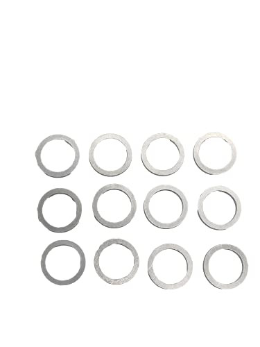 12pcs Oil Drain Screw Gasket Aluminum 90430-14M09-00 9043014M0900 Replacement for Yamaha Outboard Engine Four-Stroke