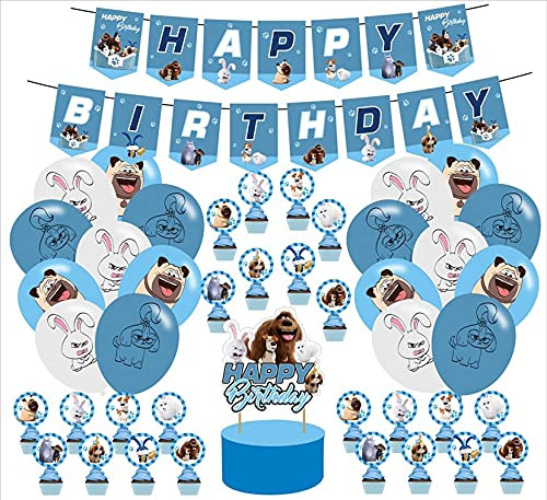The Secret Life of Pets Party Supplies,The Secret Life of Pets Birthday Party Decorations, The Secret Life of Pets Cake Topper, The Secret Life of Pets Theme Birthday Party Suppliers, Paw Party Decoration, Kids Party Favor