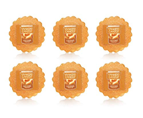 Yankee Candles Sun-Kissed Thistle Tarts Wax Melts Set of 6