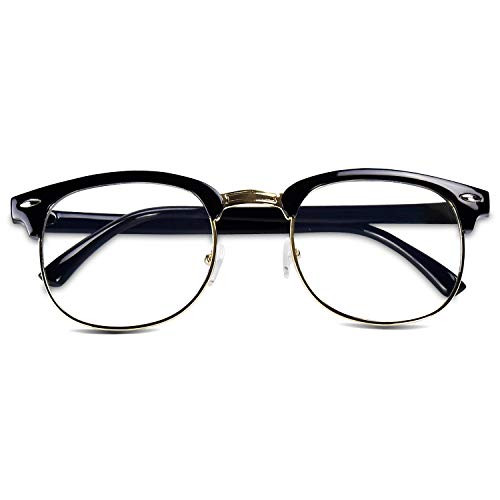 Blue Light Block Glasses Round Optical Eyewear Non-prescription Eyeglasses