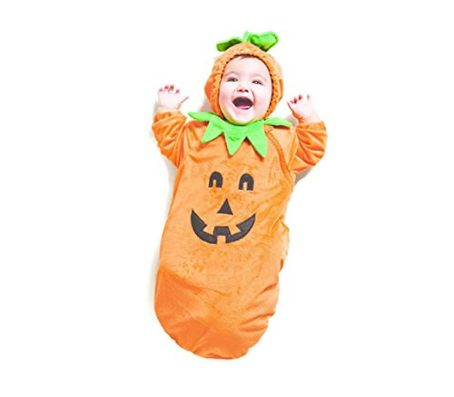 Baby Plush Pumpkin Bunting Costume - 0-6 Months