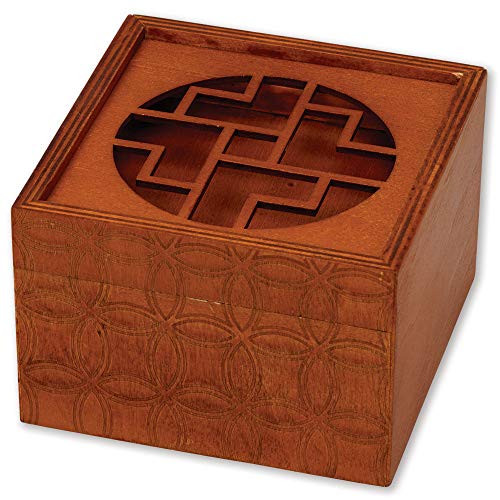 Bits and Pieces - Titanic Challenge Puzzle Box - Wooden Brainteaser - Secret Compartment Brain Game for Adults Bits and Pieces - Titanic Challenge Puzzle Box - Wooden Brainteaser - Secret Compartment Brain Game for Adults