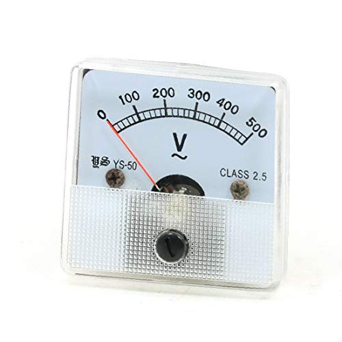 X-DREE AC 0-500V Measuring high performance Range Panel Analog essential Voltage Meter Voltmeter well made YS-50-a23-b5-f5-9b0-