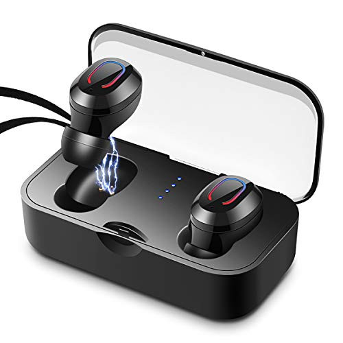 Wireless Earbuds, 5.0 Auto Pairing True Wireless Bluetooth Earbuds in-Ear Stereo Bluetooth Headphones Wireless Earphones