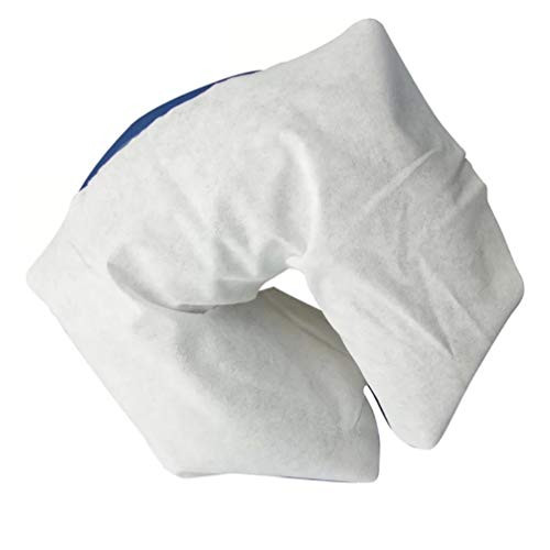 EXCEART 100Pcs Disposable Face Cradle Covers Non- Sticking Massage Face Pillow Cushion Headrest Covers for Massage Tables Massage Chairs Beauty SPA Salon EXCEART 100Pcs Disposable Face Cradle Covers Non- Sticking Massage Face Pillow Cushion Headrest Covers for Massage Tables Massage Chairs Beauty SPA Salon