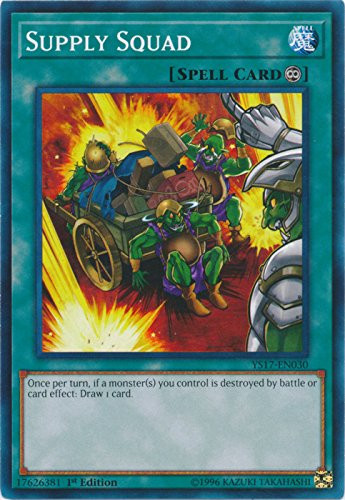 yu-gi-oh Supply Squad - YS17-EN030 - Common - 1st Edition - Starter Deck: Link Strike -1st Edition-