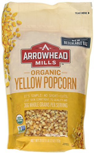 Arrowhead Mills Organic Popcorn, 28 Ounce