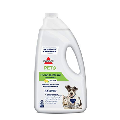 Bissell PET Clean Multi Surface, 64 oz. Natural Formula, Clear