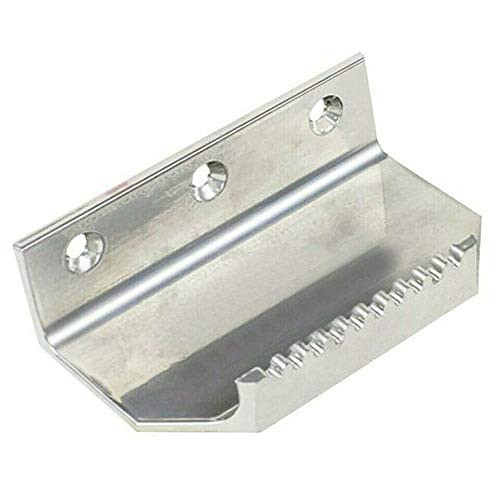 Hands Free Door Opener Foot Operated Handle Pull - No Touch Foot Bracket Metal -Silver-