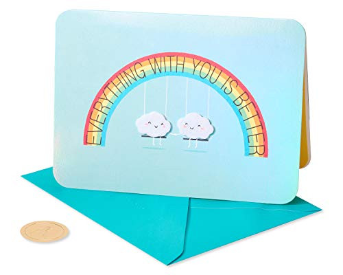 Papyrus Anniversary Card -Rainbows-