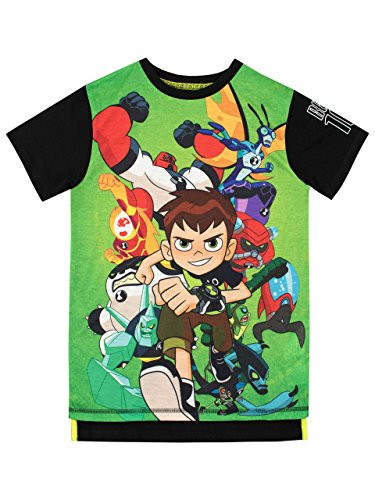 Ben 10 Boys' T-Shirt Size 10 Multicolored