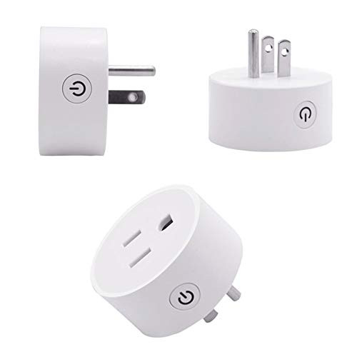 Smart Plug Works with HomeKit Alexa and Google Home, Dohome WiFi Outlet Mini Socket Remote Control with Timer Function, Only Supports 2.4GHz Network, No Hub Required, ROHS ETL FCC Listed-2 Pack-