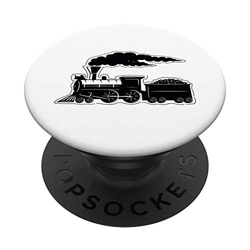 Steam Locomotive Funny Engine Train Lover Gift PopSockets PopGrip: Swappable Grip for Phones and Tablets Steam Locomotive Funny Engine Train Lover Gift PopSockets PopGrip: Swappable Grip for Phones and Tablets