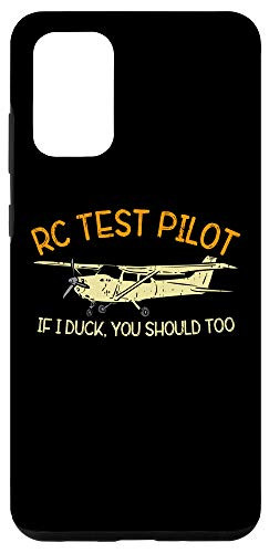 Galaxy S20 plus Funny RC Test Pilot Remote Controlled I Duck You Schould Too Case