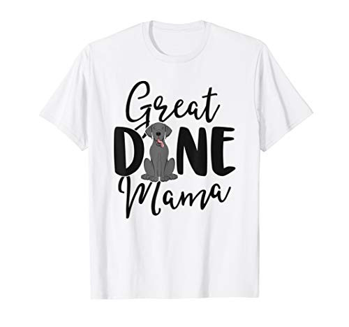 Blue Great Dane Mama Dog Owner Shirts Women Mom Gift T-Shirt Blue Great Dane Mama Dog Owner Shirts Women Mom Gift T-Shirt