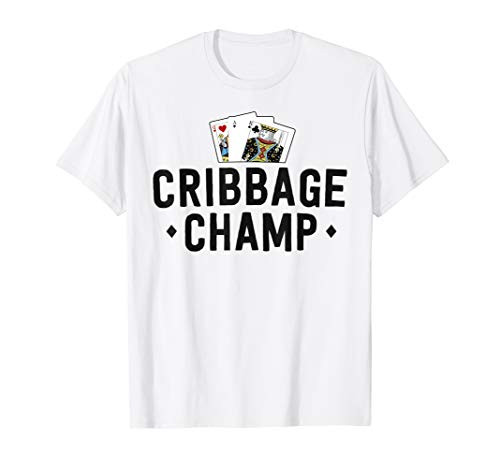 Funny Cribbage Shirt For Men Cribbage Champ Tournament T-Shirt