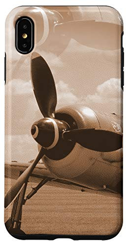 iPhone XS Max Airplane engine Aviation enthusiast Pilot Aircraft mechanic Case