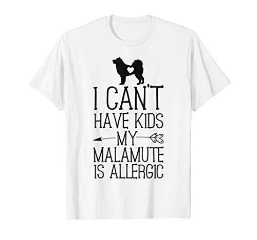Alaskan Malamute Mama Gift Mother Funny Dog Mom Shirts T-Shirt