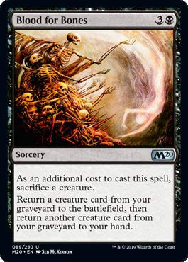 Magic: The Gathering - Blood for Bones - Core Set 2020