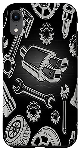 iPhone XR Auto parts mechanic engine piston mechanical engineer Case
