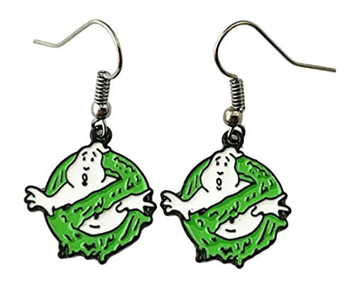 Ghostbusters No Ghost Slime Logo French Wire Earrings