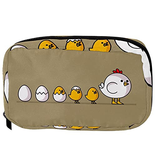 Inhomer Toiletry Bags for Women Brown Bird Travel Cosmetic Makeup Pouch Handy Pencil Cases Inhomer Toiletry Bags for Women Brown Bird Travel Cosmetic Makeup Pouch Handy Pencil Cases