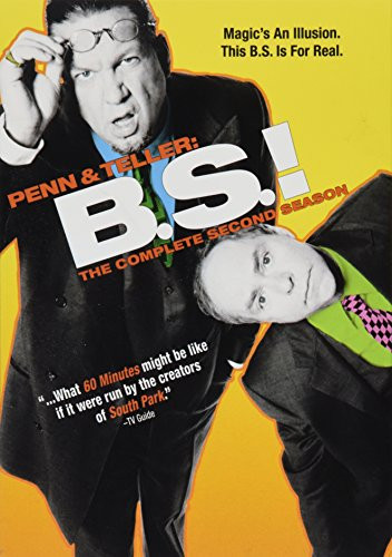 Penn  and  Teller: B.S. - The Complete Second Season Boxed Set -Volume 1-3-