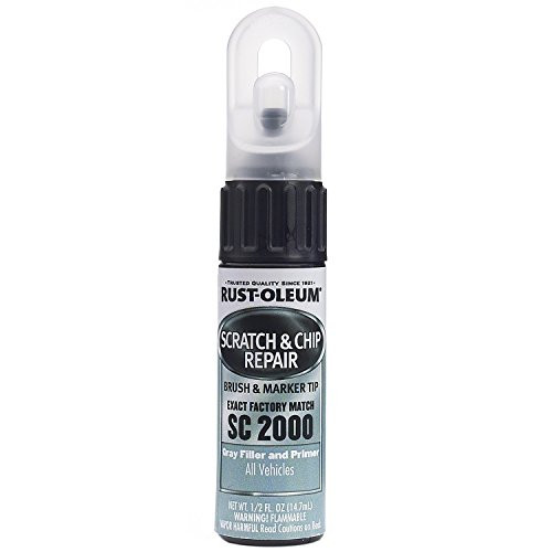 Rust-Oleum SC2000A Gray Filler and Primer Automotive Scratch and Chip Repair Marker - 0.5 oz