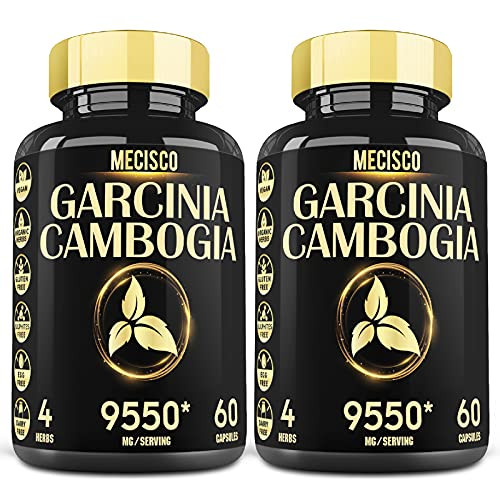 Garcinia Cambogia 9550mg - 4 Months Supply - Supplement for Men and Women - A Natural Appetite and Weight Control Supplement