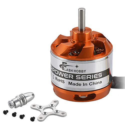FlashHobby D2826 Brushless Motor 1400KV for RC Aircraft Plane Multi-Copter Brushless Outrunner Motor -1400kv-