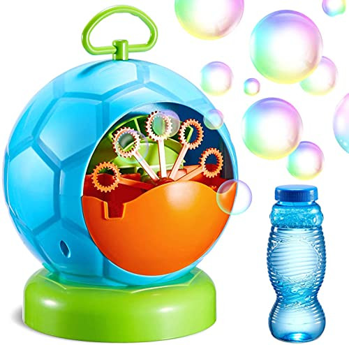 Jinhua mike Bubble Machine, Automatic Bubble Blower with Over 800 Bubbles Per Minute, Durable Bubble Maker for Kids Toddlers Boys Girls Baby Bath Indoor Outdoor Use