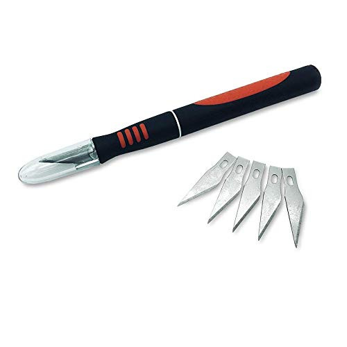 SMB Premium Soft Handle Knife w/Blades -5-