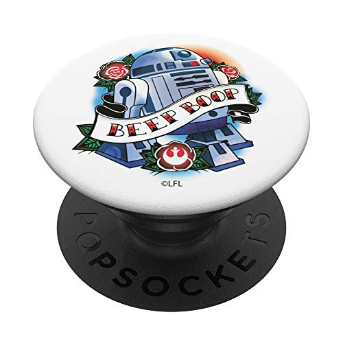 Star Wars R2-D2 Tattoo Art PopSockets Grip and Stand for Phones and Tablets