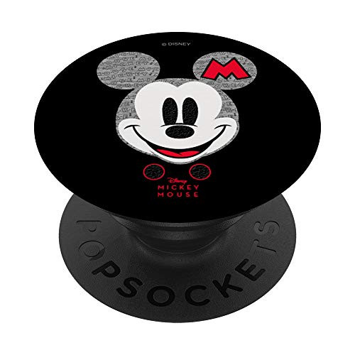 Disney Year of the Mouse Mickey Mouse Club October Black PopSockets PopGrip: Swappable Grip for Phones  and  Tablets