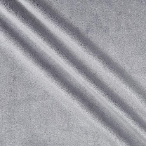 Shannon Fabrics Shannon Minky Solid Cuddle 3 Extra Wide Fabric, Alloy