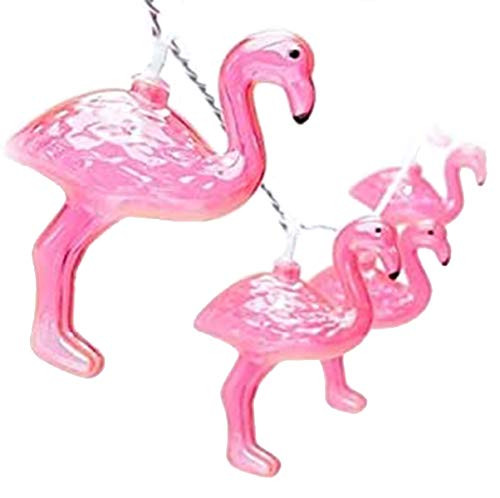 SUNSGNE Outdoor Party Lights, Summer Patio String Lights, Holiday String Lights, Pink Flamingo Gift Fun Lights for Bedroom Home or Birthday String Lights SUNSGNE Outdoor Party Lights, Summer Patio String Lights, Holiday String Lights, Pink Flamingo Gift Fun Lights for Bedroom Home or Birthday String Lights