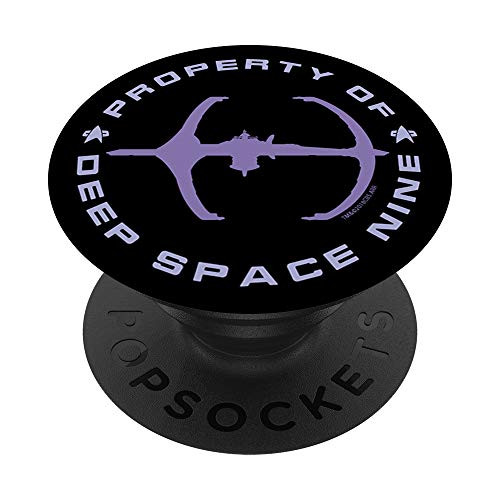 Star Trek Property of DS9 PopSockets Stand for Smartphones and Tablets PopSockets PopGrip: Swappable Grip for Phones  and  Tablets