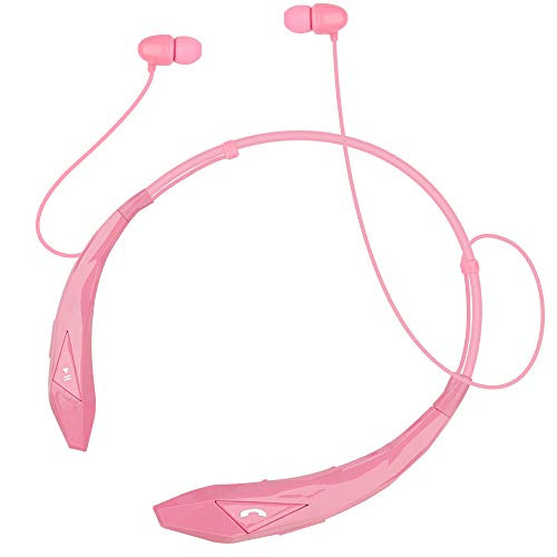 Bluetooth Neckband Headphones, Pianogic HB-902 V4.0 Wireless Neckband Bluetooth Headset V4.0 Stereo in-Ear Noise Cancelling Earphones Sports/Running Magnetic Earbuds(Pink) Bluetooth Neckband Headphones, Pianogic HB-902 V4.0 Wireless Neckband Bluetooth Headset V4.0 Stereo in-Ear Noise Cancelling Earphones Sports/Running Magnetic Earbuds(Pink)