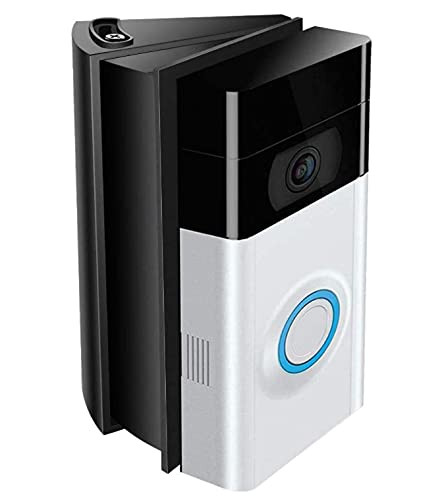 Adjustable Ring doorbell angle mount for Ring Video Doorbell 2 and Ring Wi-Fi, Waterproof Ring Angle Mount Doorbell Wedge Kit