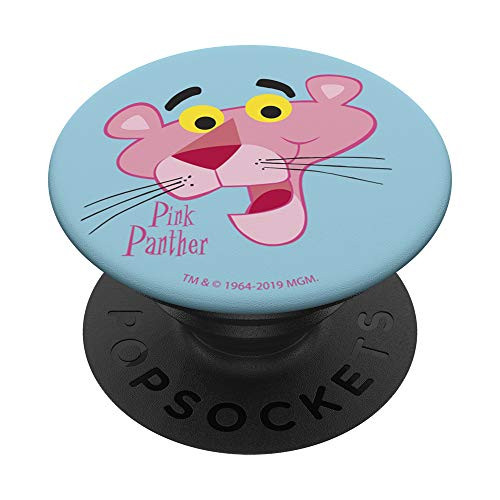 Pink Panther Face Portrait PopSockets PopGrip: Swappable Grip for Phones  and  Tablets