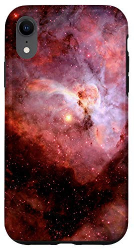iPhone XR Yellow Orange Red Maroon Brown Galaxy Space AEH183 Case