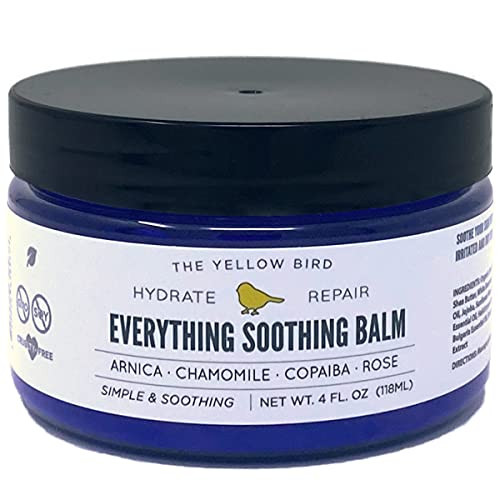 Yellow Bird Natural Soothing Balm - Everything Skin Healing Salve, Organic Itch Relief Moisturizer, Baby Eczema Diaper Cream. Repair Treatment Ointment Care for Itchy Butt, Rash, Psoriasis, Scab Yellow Bird Natural Soothing Balm - Everything Skin Healing Salve, Organic Itch Relief Moisturizer, Baby Eczema Diaper Cream. Repair Treatment Ointment Care for Itchy Butt, Rash, Psoriasis, Scab