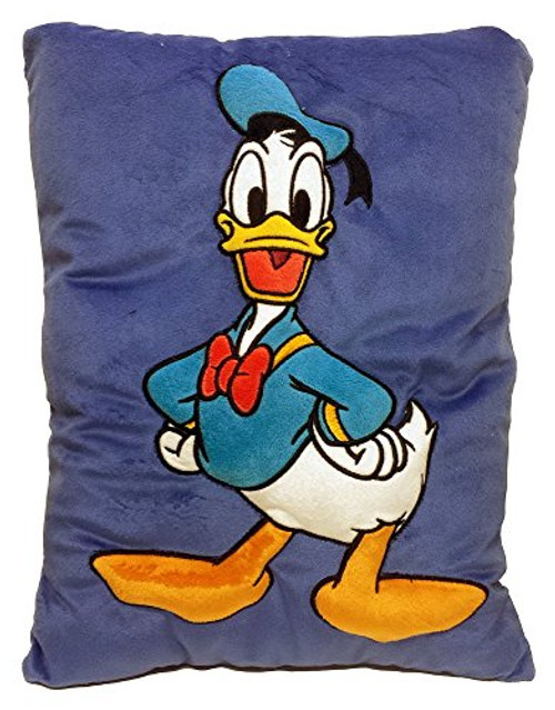 Disney Junior Mickey Mouse Clubhouse Donald Duck Plush 3D Character Pillow Blue
