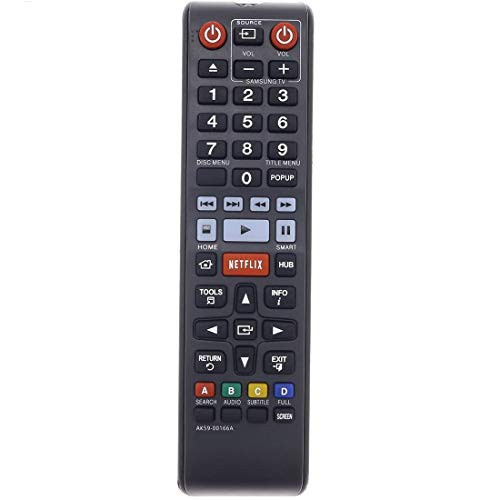 ASTAR Replacement Remote Control AK59-00166A Samsung DVD BD Blue-Ray Disc Replyer BD-F5900 BD-F7500 BDF5900 BDF7500 BDFM59 BDFM59C