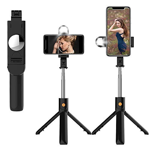 Extendable Selfie Stick Tripod K10-S Bluetooth Wireless Remote for Cell Phone