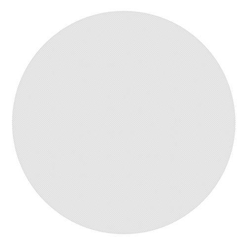 Excellante 849851007338 Polyethylene Round Cutting Board, .5" x 14"