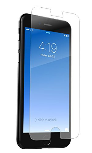 ZAGG IP7LGC-F00 Invisible Shield Glass+ Screen Protector – Fits iPhone 8iPhone 7iPhone 6siPhone 6 – Extreme Impact and Scratch Protection Easy to Apply Seamless Touch Sensitivity, One Size, Clear