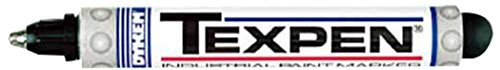 Dykem Texpen 60338 Black Medium Marking Pen - 16033 [PRICE is per EACH-
