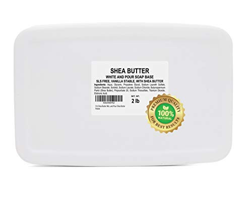 2 lb Shea Butter Soap Base for Soap Making Melt and Pour Shea Butter Glycerin Soap Base for Soap Making All Natural White Shea Butter Soap Base 2 lb Shea Butter Soap Base for Soap Making Melt and Pour Shea Butter Glycerin Soap Base for Soap Making All Natural White Shea Butter Soap Base